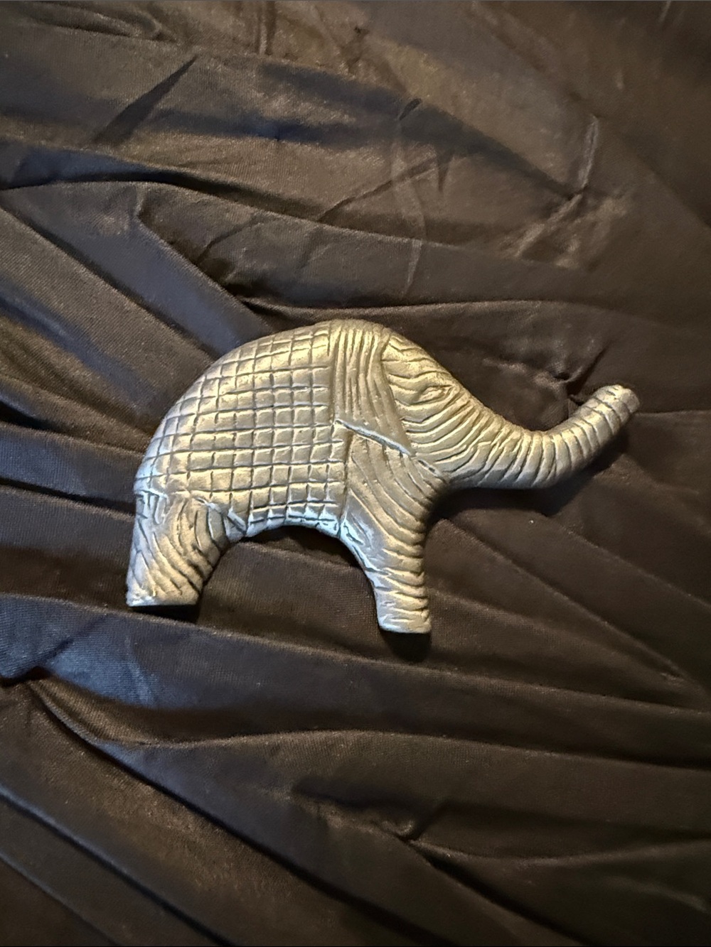 Mystique Boutique Silver Elephant Brooch